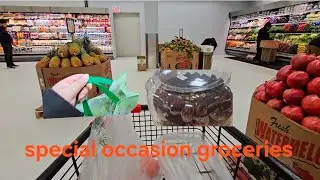 Tashkent supermarket special occasion groceries shopping 🛍 Cake for mid night celebration 🎂🎁🎉