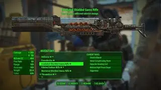 Fallout 4 Ep 195 Irradiated Shielded Gauss Rifle