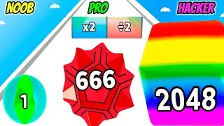Marble Run 3D - NOOB vs PRO vs HACKER