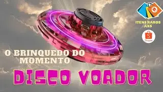 Disco Voador Fly nova Mini Flying Ball Smart Drones UFO