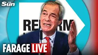 LIVE: Reform's Nigel Farage unveils new strategy after wave of Conservative defections