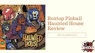 Boxtop Pinball Haunted House Board Game Review