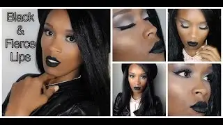 ♡ Maquillaje para pieles oscuras: Black & Fierce Lips ♡