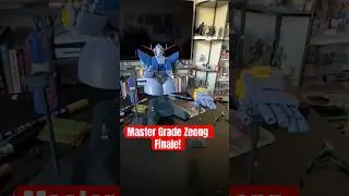 Master Grade Zeong part 4! #gundam #gunpla #zeong #mastergrade #building #charaznable
