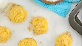 Keto Recipe Coconut Macaroons Cookies - Tasty Low Carb Snacks that are Easy to Make! (1g Carbs)