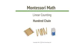 Montessori Math 03-08 Hundred Chain - A