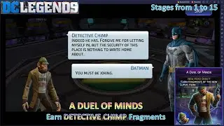 [*/\*] DC Legends: Fight Superheroes - A DUEL OF MINDS Event - Stages from 1 to 15