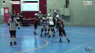 2023 Junior Roller Derby World Cup: O09 Canada vs. New Zealand