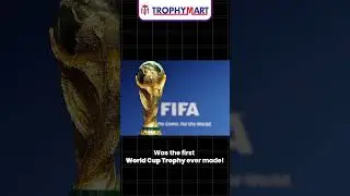 The Jules Rimet Trophy isn&rsquo;t just any trophy; it's the original FIFA World Cup trophy1  #trophymart