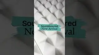White Acoustic Foam Panels  #acousticfoam #homerecording #vocalbooth #podcastingtips