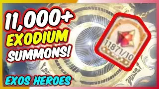 11,000+ Exodium Summons! Good Rates? Exos Heroes