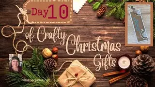 Day 10 - 12 Days of Crafty Christmas Gifts 2024 -Coffee Lover Key Chain A Little Latte-Mini Alphabet