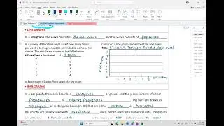Statistics OER Section 2-1-b  Stem Plots, Line Graphs, Bar Graphs with Technology