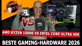 Die beste Gaming-Hardware 2026 - Was erscheint 2026?| AMD Ryzen 10000, Intel Nova Lake, RTX 5000 Sup