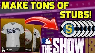 How To Make Insane Stubs In Minutes! MLB The Show 18 Diamond Dynasty