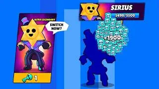 ULTRA LEGENDARY SIRIUS 5500 CREDITS!!😘😁 FREE REWARDS!!🔥🎁 BRAWL STARS NEW UPDATE!!!😱