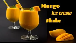 Mango Milkshake with Ice Cream/ Mango shake/ Secret recipe by Fatima cooking fusion