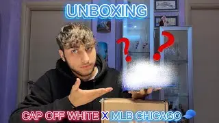 UNBOXING CAP OFF WHITE X MLB CHICAGO🧢