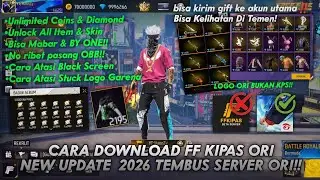 CARA DOWNLOAD FF KIPAS ORI DI ANDROID TERBARU 2026🔥 CARA LOGIN FF KIPAS DI ANDROID 100% WORK NO ROOT