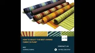 How to Select the Best Awning Fabric in Pune? #iris #pune #shorts #awningfabricsuppliers