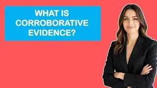 What is Corroborative Evidence?