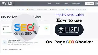H2Fi SEO Audit Tool | On-Page SEO Checker in H2Fi | Improve Your Website SEO Instantly |