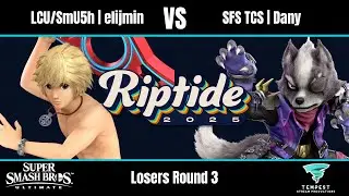 LCU/SmU5h | elijmin (Shulk) vs SFS TCS | Dany (Wolf) - Ultimate Losers Round 3 - Riptide 2025