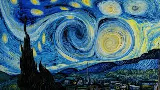 Relaxing Piano under Van Gogh's Starry Night