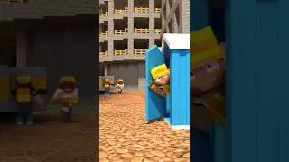 Construction Worker's Worst Toilet Break Ever! 🚧👽