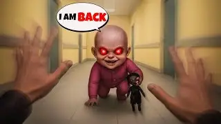 LITTLE MONSTER IS BACK | BOY IN PINK HORROR GAMES 3D