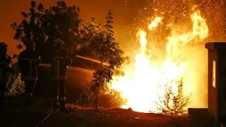 France: Firefighters struggle to battle blazes across the south of the country