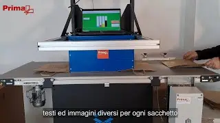 BM300 stampa dato variabile su Shopper