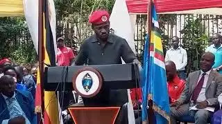 Mr president Robert kyagulanyi ssentamu speaks to the Media after elections
