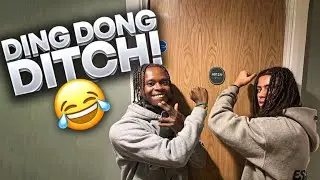 Розыгрыш &laquo;Ding Dong Ditch&raquo; в студенческом общежитии!😂