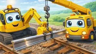 #Digger and Tina &ndash; Tracks of Trouble | Digger #Tina Ki Masti Bhari Adventure 🚜✨