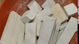 Customer order - Watch full dry scraping video of white slate items//Satisfying ASMR scraping &hearts;️🤗