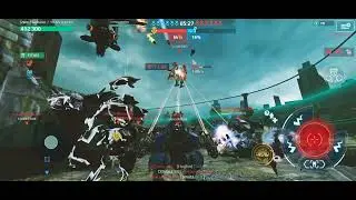 War Robots (Dead City) A Sudden Wrampage with Fenrir 😎🔥😈💪 7 Kills and 4 Assists #gameplay 