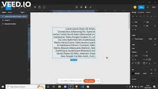 Change the alignment of text in Figma