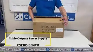 Unboxing CSI305 BENCH Triple Outputs Power Supply