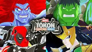 Marvel Tokon Fighting Souls - All Supers & Ultimate Attacks (4K 60FPS)