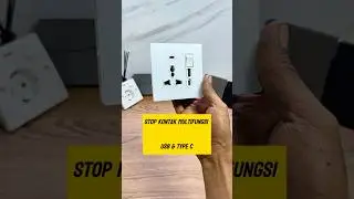 stop kontak multifungsi, tampilan kaca tempered glass mewah #socket #stopkontakmultifungsi