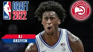 Atlanta Hawks select AJ Griffin with 16th pick | 2022 NBA Draft Highlights 🎥