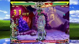 Training some Dark Force Combos & Setups - Morrigan Aensland - VSAV