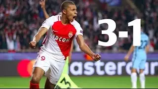 Manchester City vs Monaco 1-3 (6-6) All Goals & Extended Highlights - UCL 15/03/17 HD