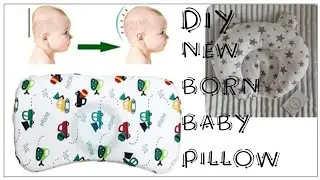 DIY new born baby pillow cutting and stitching/tutorial for baby pillow/sewing baby pillow for head