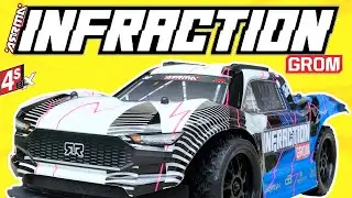 I Built The World's First Arrma Infraction Grom! (Losi Nascar Mod!)