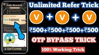 {Vova Unlimited Refer Trick} Otp Bypass Trick | Instant Earn ₹1000 | Unlimited Free Shopping