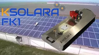 FK1 solar panel cleaning machine