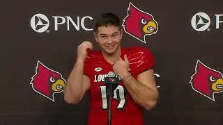 University of Louisville Junior Quarterback Brock Domann Post NC-State 11-19-22