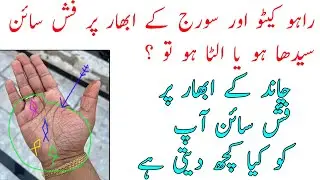 FISH SIGN ON RAAHU AND KETU MOUNT _ MOON MOUNT PER FISH SIGN ULTA HO YA SEEDHAH HO TO ? SNN TV PAK